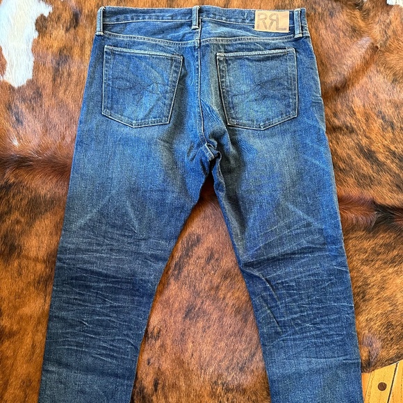 Men's RRL Slim Narrow Fit Jeans W36xL30 - Picture 3 of 8